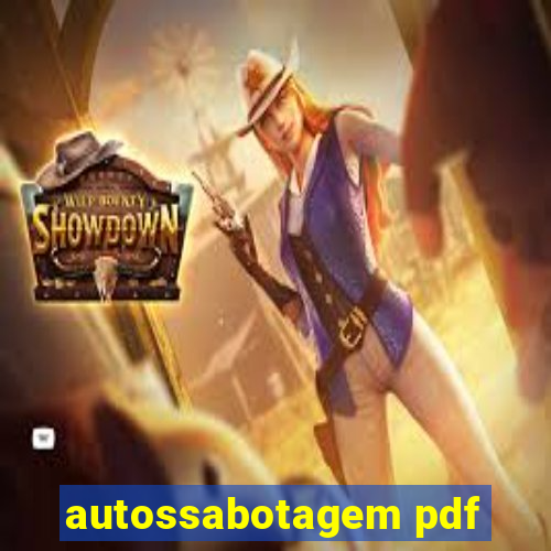 autossabotagem pdf